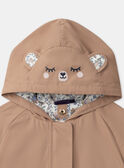 Light brown PARKA LIMAUD / 24H1BF61PAR809