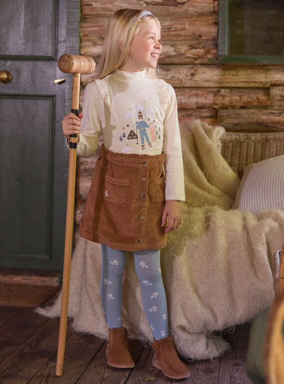 Heather beige TEE SHIRT LS LARYLETTE / 24H2PFS1TMLA011