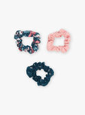 Set of 3 assorted ribbed elastics DIGINETTE / 22H4PFC6ELAG618