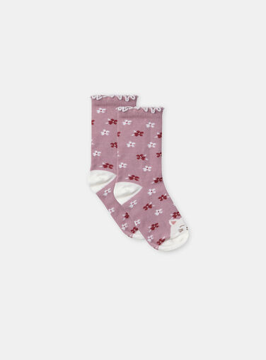 Old rose SOCKS NAELENI / 25H4BFL1SOQ303