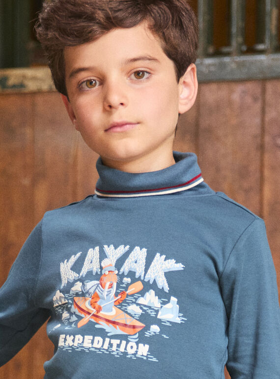 Navy TURTLE NECK LAROULAGE / 24H3PGR2SPL714