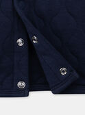 Blue quilted jacket KAMARVIN / 24E1BGE1GIL070
