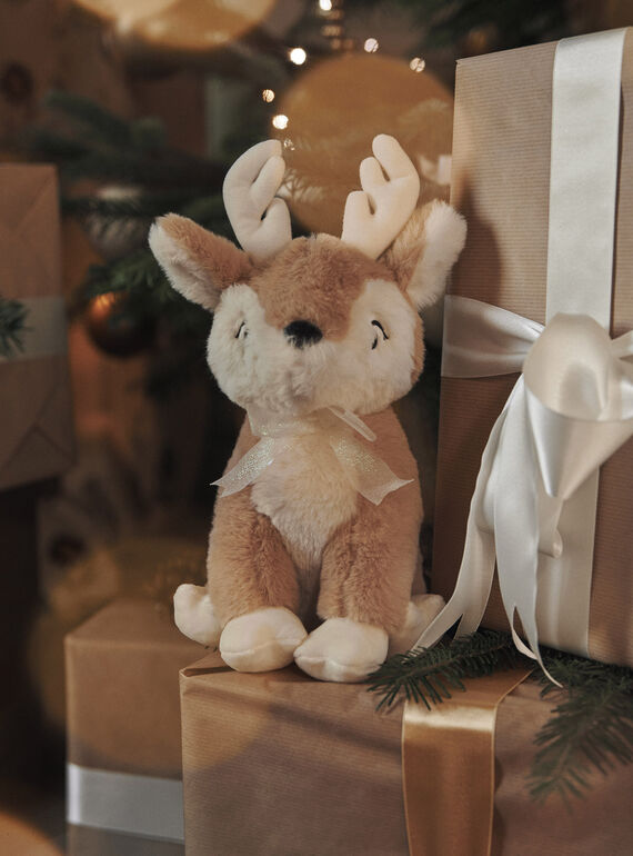 Yellow and white reindeer plush SMAPE0091FAON / 23J7GM61DO2099