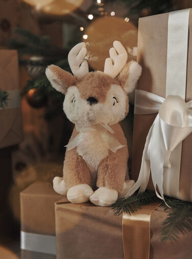 Yellow and white reindeer plush Yellow and white reindeer plush SMAPE0091FAON / 23J7GM61DO2099