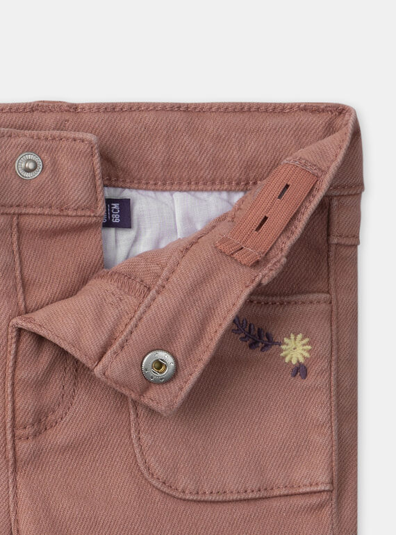 Rose wood PANTS MANORA / 25E1BFK1PAN312