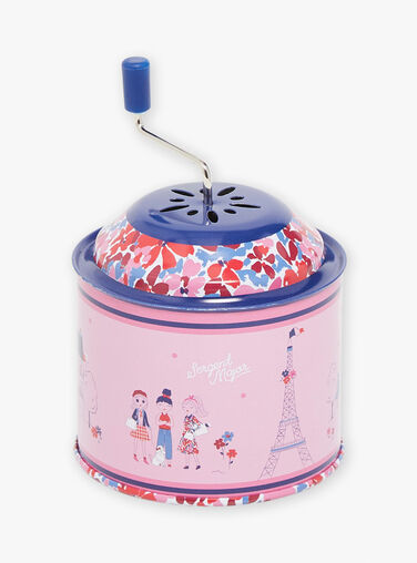 Pink music wheel with Paris design SMATI0037PARIS / 23J7GM72BAM099