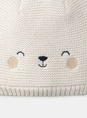 Heather beige BEANY LINONO / 24H4BG62BONA011