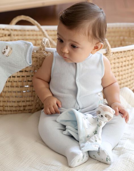 Off white sleep suit and vest set FORLAN / 23E0NG62ENS614