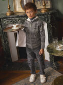 Grey KIDS CARDIGAN LADJACAGE / 24H3PGQ2GILJ922