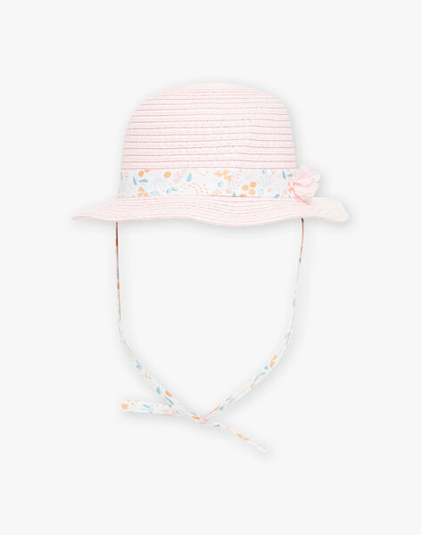 Baby girl pale pink hat CYCLAUDIA / 22E4BF21CHA301