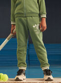 Green JOGGING PANTS LAESTAGE 2 / 24H3PGP4JGBG626