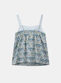 Floral Lace Green Tank Top KLIPIPETTE / 24E2PFR3DEB005