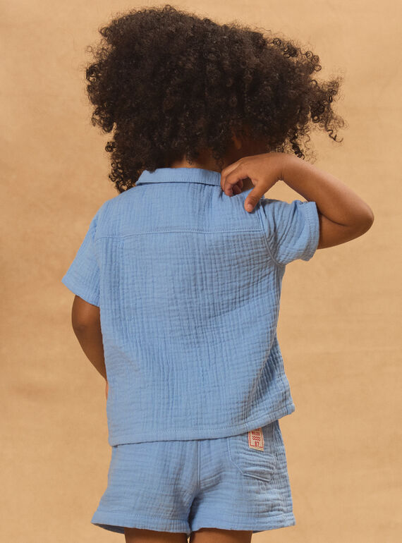 Blue SHIRT MAVALERE / 25E1BGQ1CHMC213