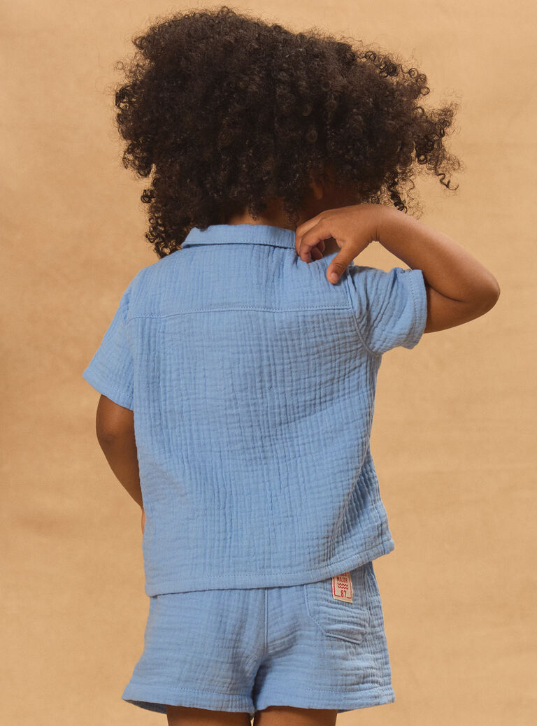 Blue SHIRT Blue SHIRT MAVALERE / 25E1BGQ1CHMC213