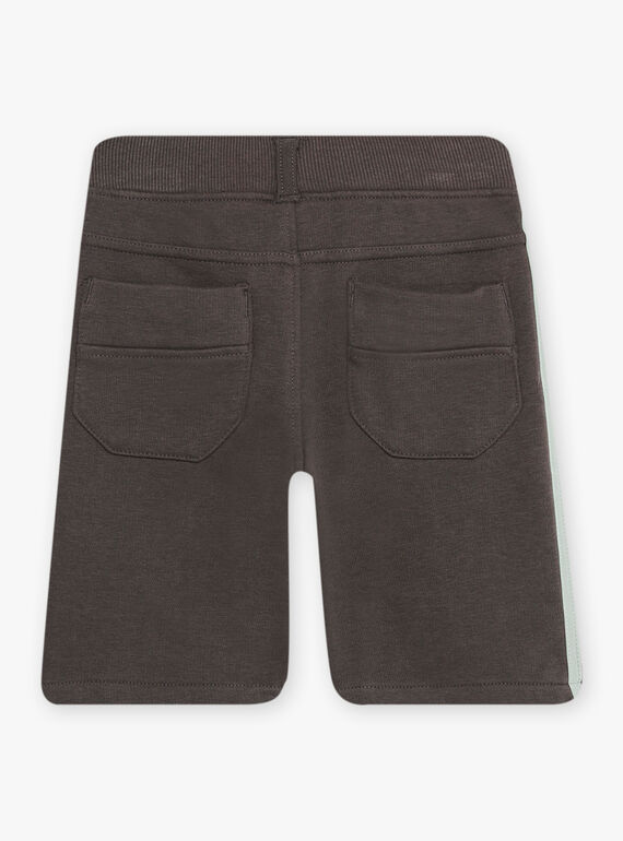 Child Boy Black Tiger Shorts CEZOJAGE / 22E3PG91BERJ905