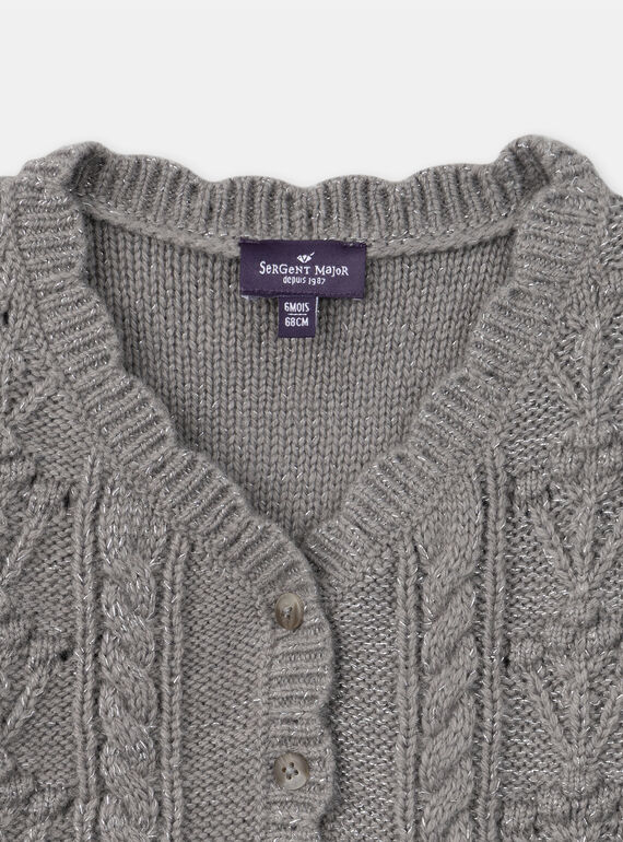 Grey CARDIGAN LANADIA / 24H1BFQ1CAR940