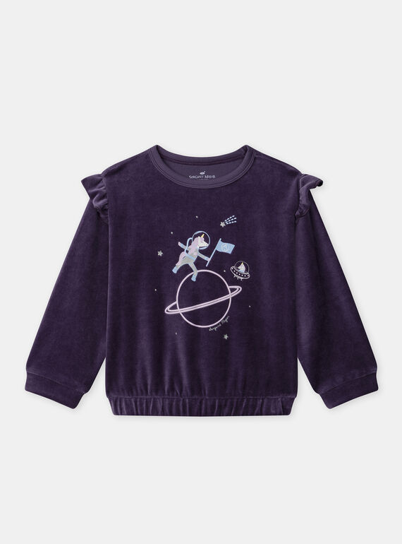 Purple PYJAMA NECENETTE / 25H5PFD3PYJ712