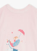 Pink velvet pyjamas GRUPAPETTE / 23H5PF14PYJD308