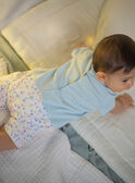 Baby boy turquoise romper CEIBRAHIM / 22E5BG52GRE203