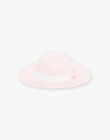 Child girl pale pink hat CYBUETTE / 22E4PF21CHA301
