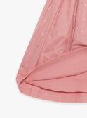 Old pink flower print dress FIBRODETTE / 23E2PFD1ROBD318