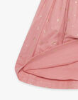 Old pink flower print dress FIBRODETTE / 23E2PFD1ROBD318