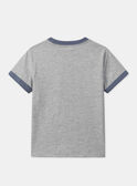 Heather grey TEE SHIRT SS MICHINAGE / 25E3PG91TMC943