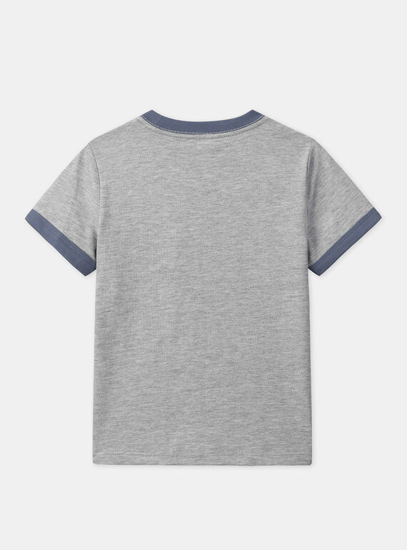 Heather grey TEE SHIRT SS MICHINAGE / 25E3PG91TMC943