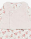 Girls birth set dress, vest and tights DOLA / 22H0CFI3ENS307