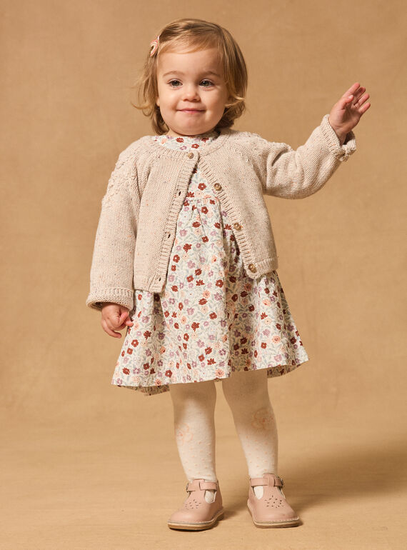 Heathered off white CARDIGAN MABELLE / 25E1BF71CAR006