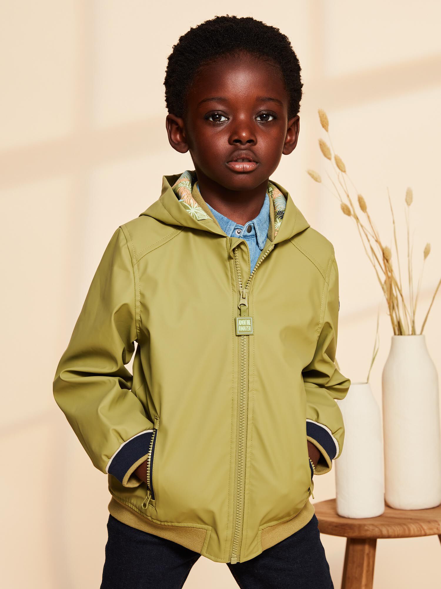 Boys yellow rain coat store