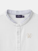 off white POLO SHIRT MREPOLAGE / 25E3PGL1POL632