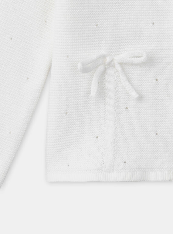 Off white CARDIGAN MAFANNY / 25E1BFL1CAR001