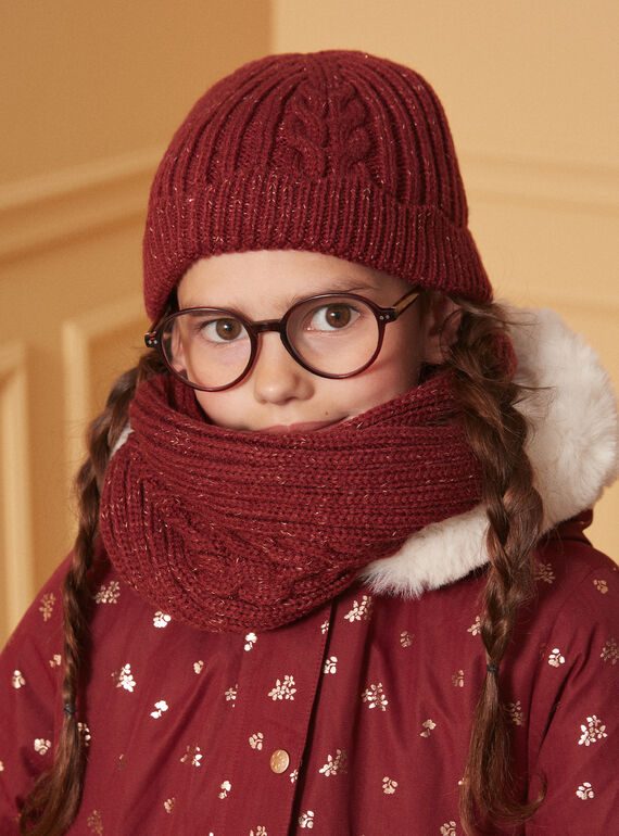 Red SNOOD LIBNOETTE / 24H4PF61SNO511