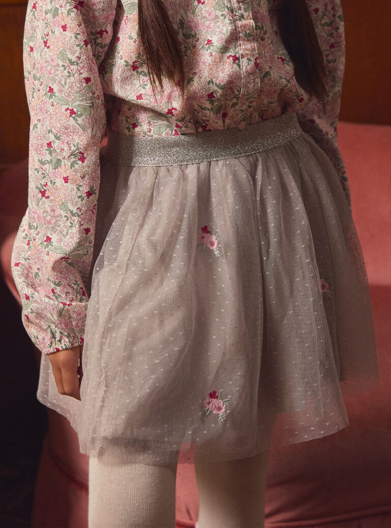 Grey SKIRT LADALETTE / 24H2PFQ1JUP940