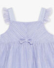 Baby girl lavender ceremony dress CYAMANDINE / 22E1BF12ROB326