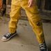 Yellow cargo pants