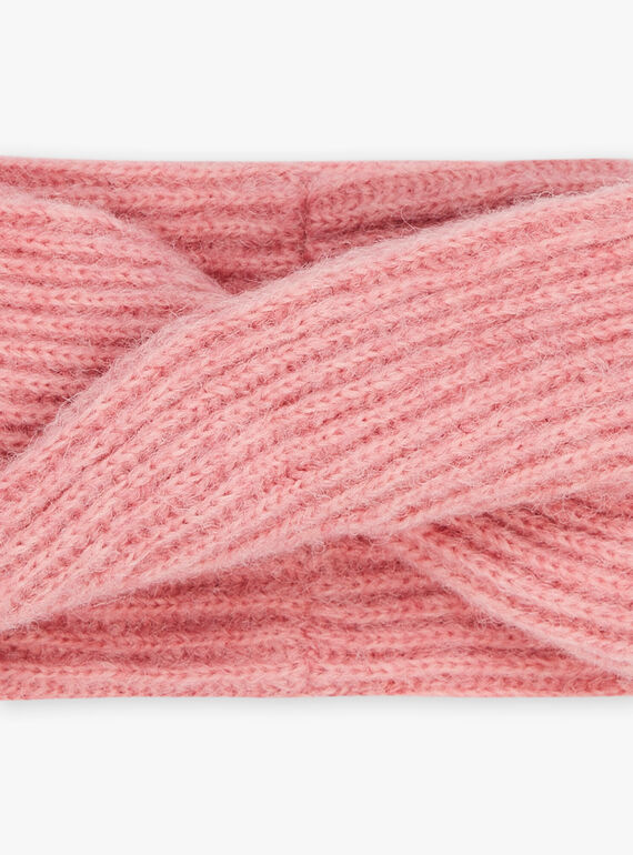 Old pink knitted snood FIMALICE / 23E4BF51SNO817