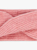 Old pink knitted snood FIMALICE / 23E4BF51SNO817