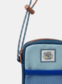 Blue shoulder bag KROSACAGE / 24E4PGE1BESC200