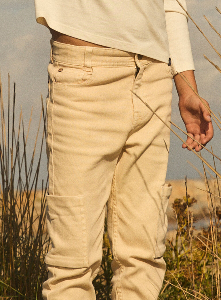 Light beige PANTS Light beige PANTS MEDIAGE / 25E3PG81PAN806