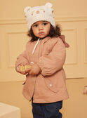 Light brown PARKA LIMAUD / 24H1BF61PAR809