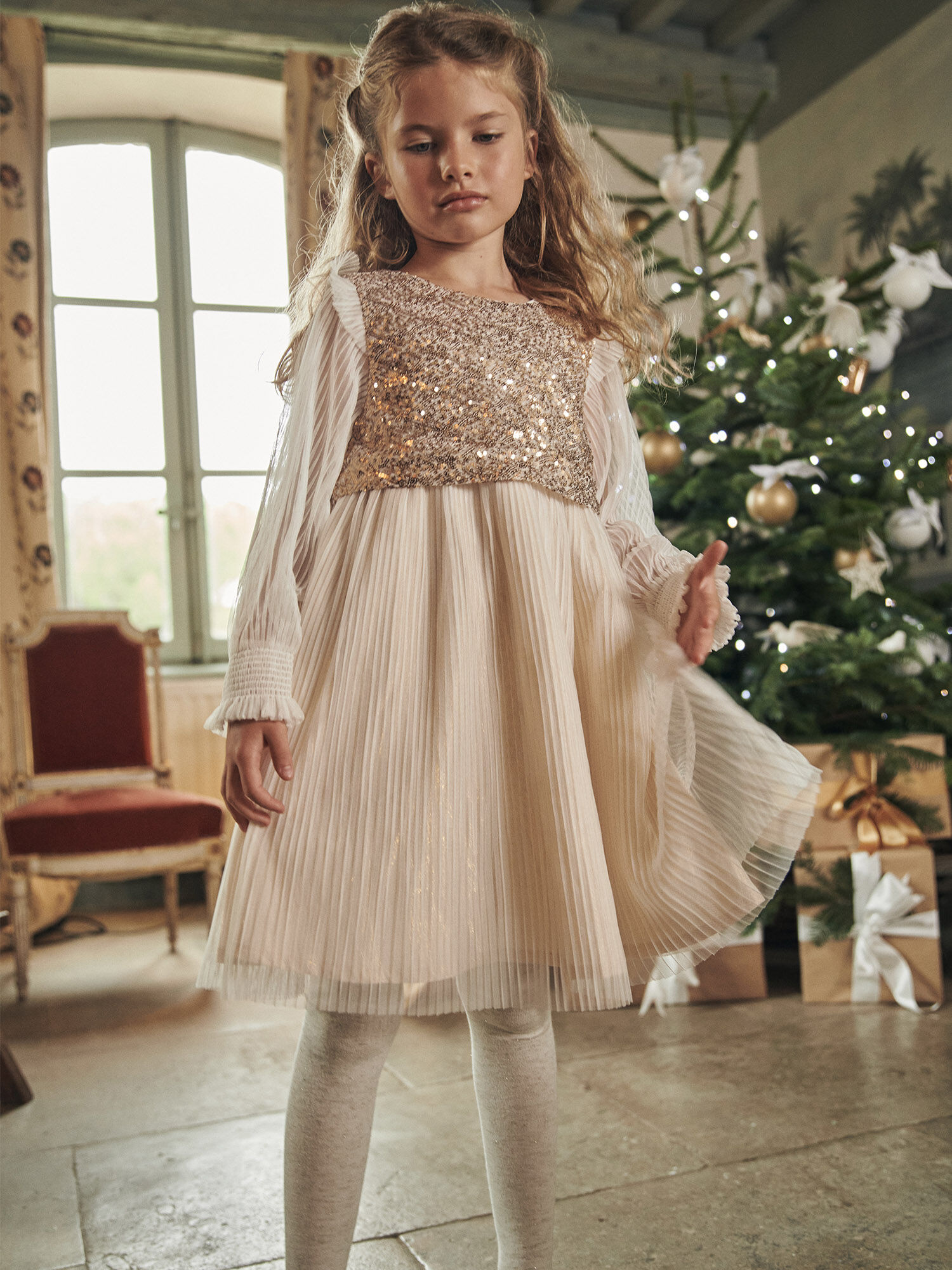 Robe de noel fille sergent major 2025