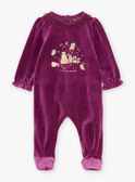 Purple velvet pyjamas and cap GELILA / 23H5BFF1GRE708