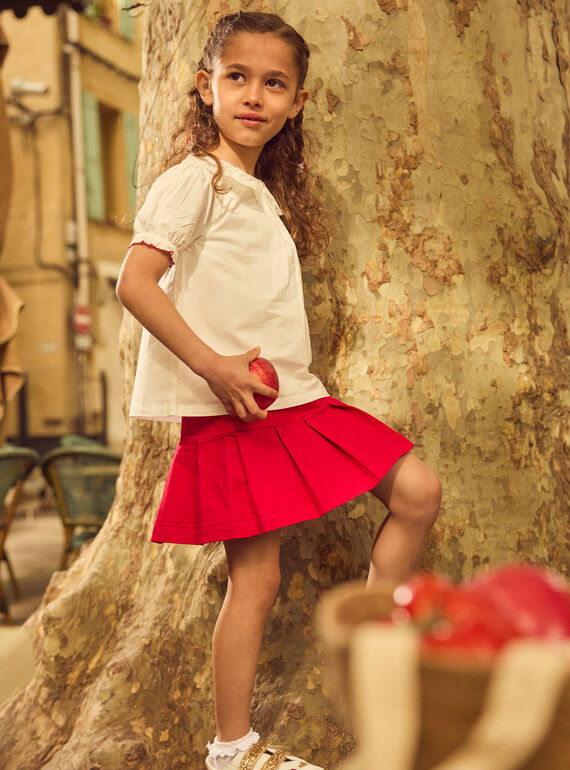 Red SKIRT NEJUPETTE / 25H2PFK1JUPF510