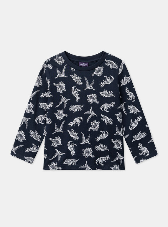 Navy TEE SHIRT LS LOTIAGE / 24H3PGL2TMLC205