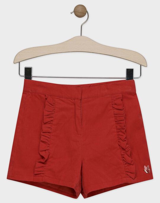 orange sweat shorts