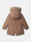 Light brown PARKA LIKITETTE / 24H2PF71PAR804
