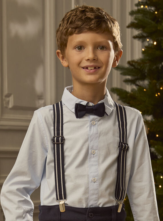 Navy SUSPENDERS / STRAPS / BRACES LEDRETAGE / 24H4PGT1BREC205