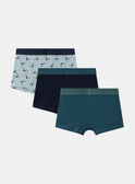 Pale turquoise BOXER MLIBRAGE / 25E5PG43BOX203